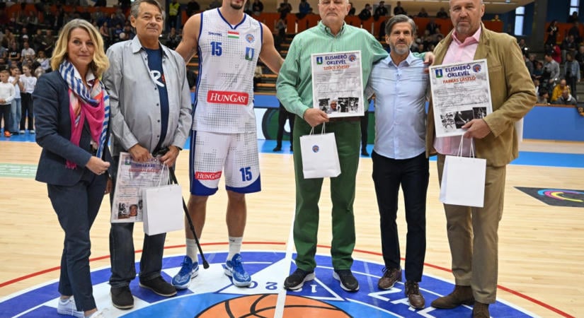 Legendáit köszöntötte a ZTE KK