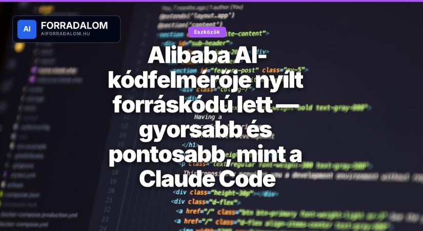 Alibaba AI-kódfelmérője nyílt forráskódú lett — gyorsabb és pontosabb, mint a Claude Code