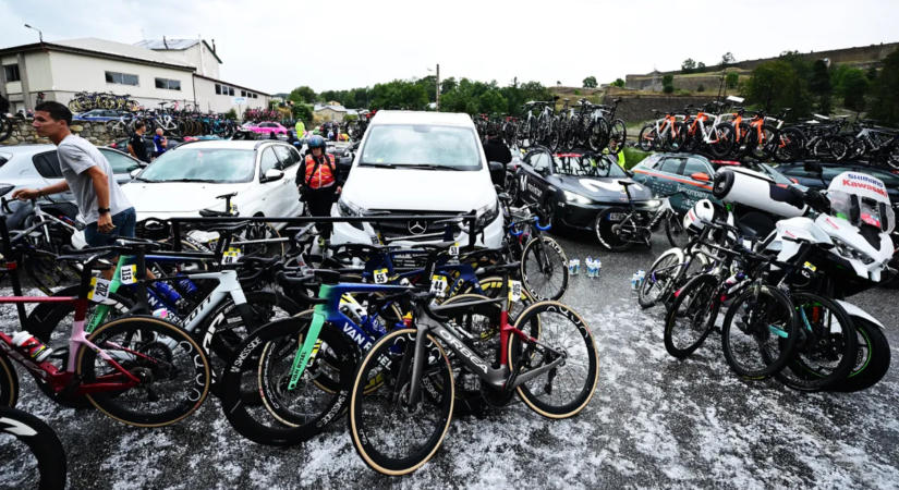 Vuelta: vihar vetett véget Pogacarék küzdelmének a Pireneusokban