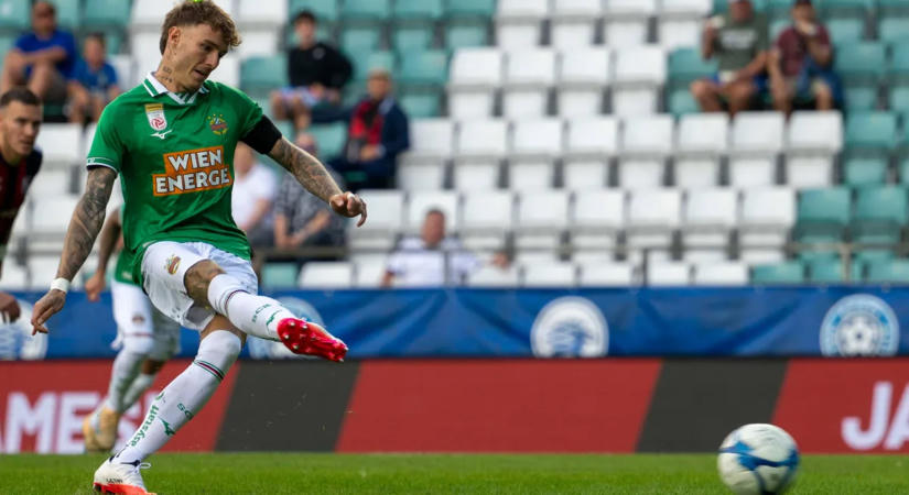 Bolla gólt lőtt, majd gólpasszt adott: Észtországban nyert a Rapid Wien – videó