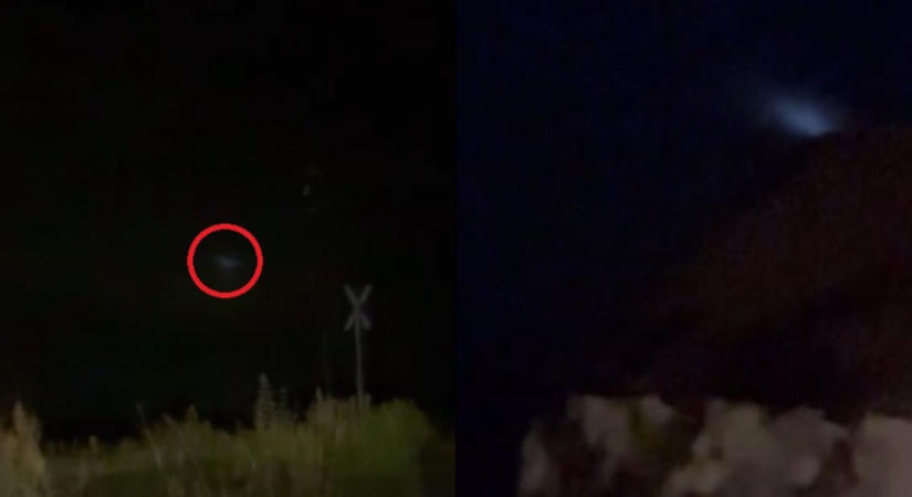 UFO? Valami megjelent Nyírbátor felett az éjszakában, döbbenetes videók készültek róla!