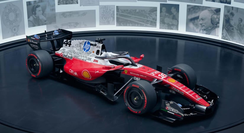 Műszaki rajzok borítják majd Hamilton és Leclerc Ferrariját Austinban