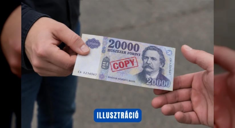 Hamis húszezressel csaptak be egy idős férfit, akitől tízezresekre váltottak pénzt