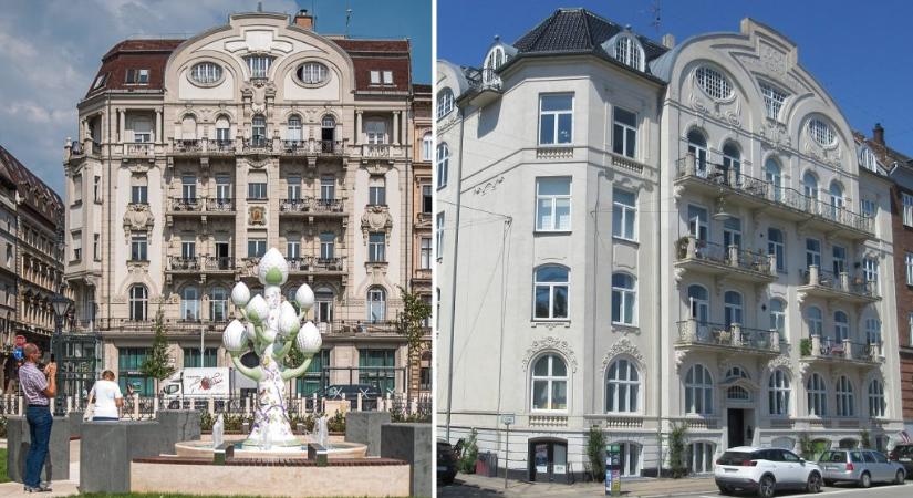 Ismert dán építész másolt le egy pesti bankpalotát, száz éven át nem tűnt fel senkinek