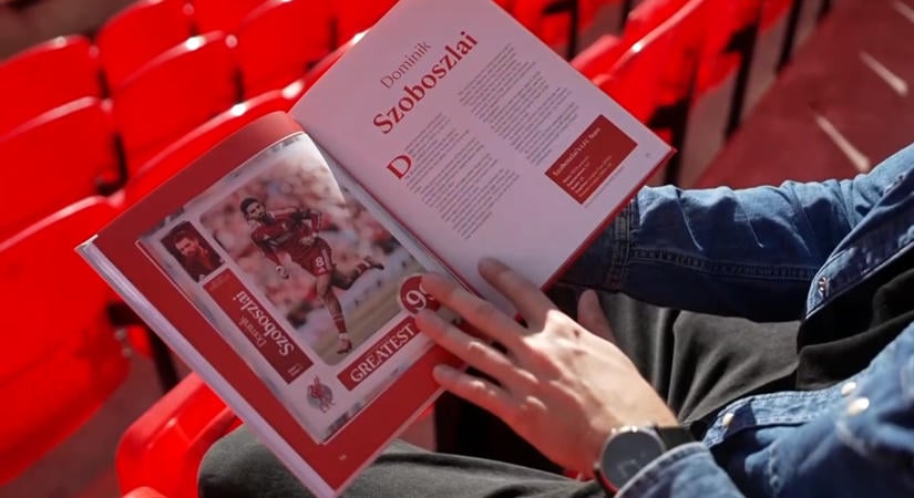 Szoboszlai Dominikot beválasztották minden idők 100 legjobb liverpooli focistája közé