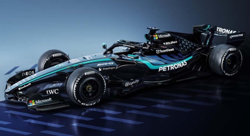 Kékbe öltözik a Mercedes autója az austini hétvégére