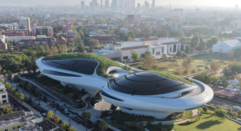 George Lucas futurisztikus múzeumot épített Los Angelesben a „narratív művészet" bemutatására