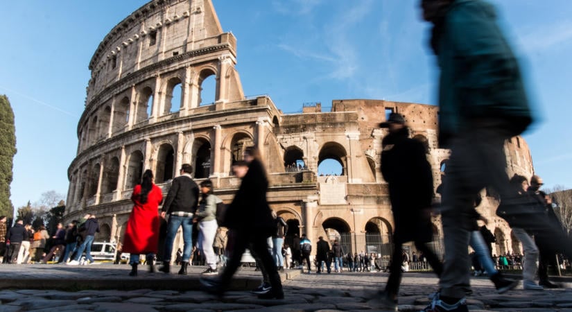 Szombattól látogatható ismét a római Colosseum a halálos munkabaleset után