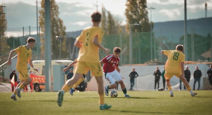 U16: Hiába a magyar fölény, elmaradt a győzelem Litvánia ellen