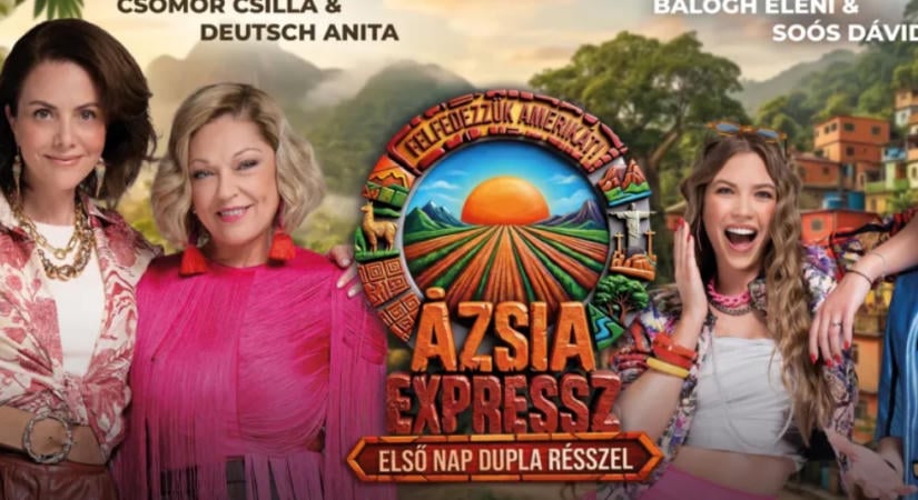 Dupla epizóddal rajtol ma az Ázsia Expressz új évada