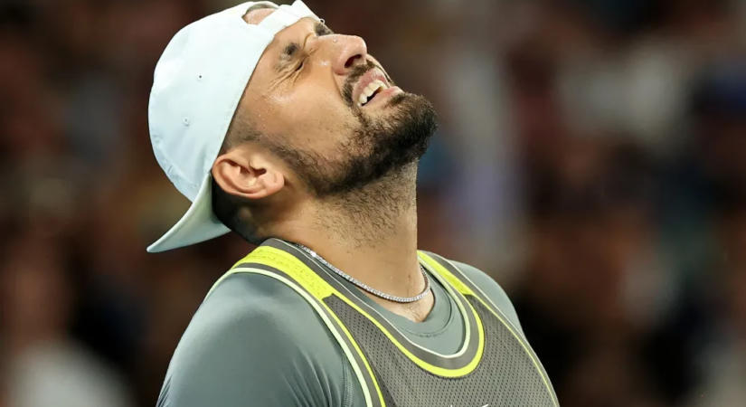 Kokainnal bukott doppingtesztjén Nick Kyrgios, ideiglenesen eltiltották a tenisztől