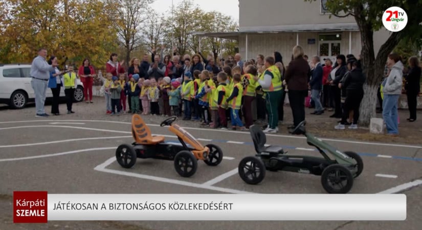 Játékosan a biztonságos közlekedésért – (videó)