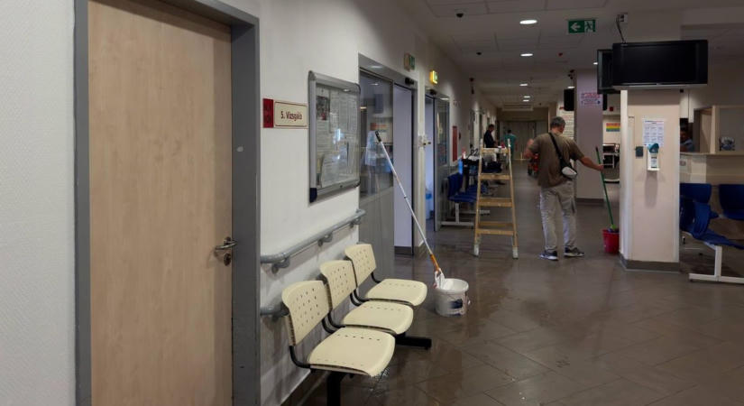 Már szebb környezet fogadja a betegeket az egri sürgősségin – elkészültek a felújítás nagy részével