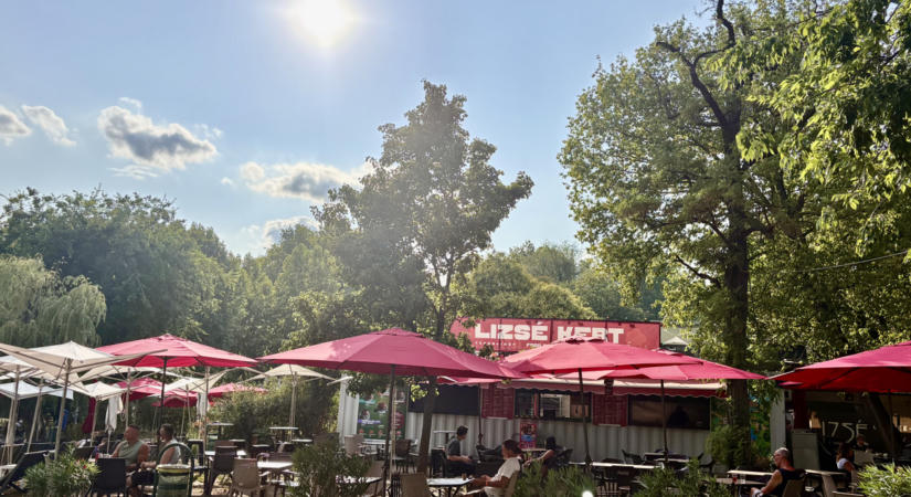 Digó Pizza, Tuning Burger és napozó a tóparton – A Városliget rejtett gyöngyszeme a Lizsé