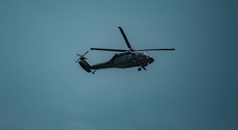 Egy orosz hadihajó rálőtt egy dán helikopterre