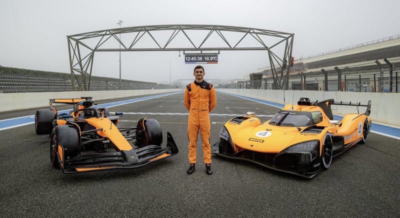 A WEC-csapathoz is csatlakozik jövőre a McLaren F1-es tartalékpilótája