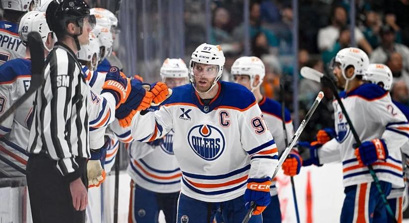 NHL: Connor McDavid öt ponttal járult hozzá az Edmonton sikeréhez
