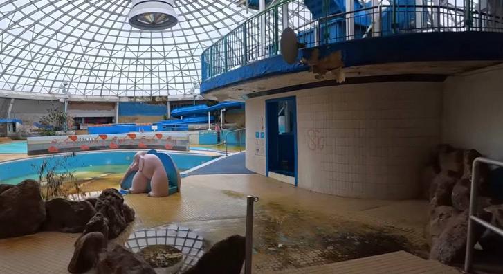 Egy horrorfilm helyszínének is tökéletes lenne ez az elhagyatott aquapark, ami az Oasis nevét inspirálta