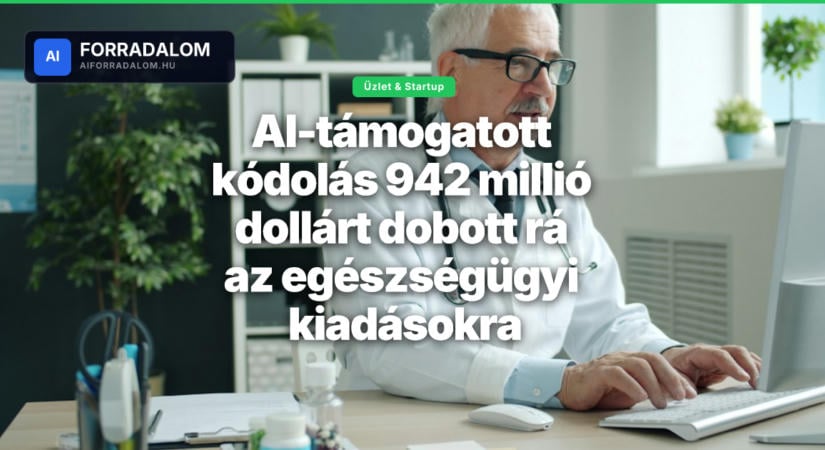 AI-támogatott kódolás 942 millió dollárt dobott rá az egészségügyi kiadásokra