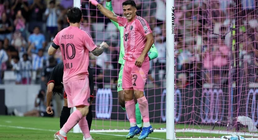 Messi és Suárez remekelt, megszakította nyeretlenségi sorozatát az Inter Miami