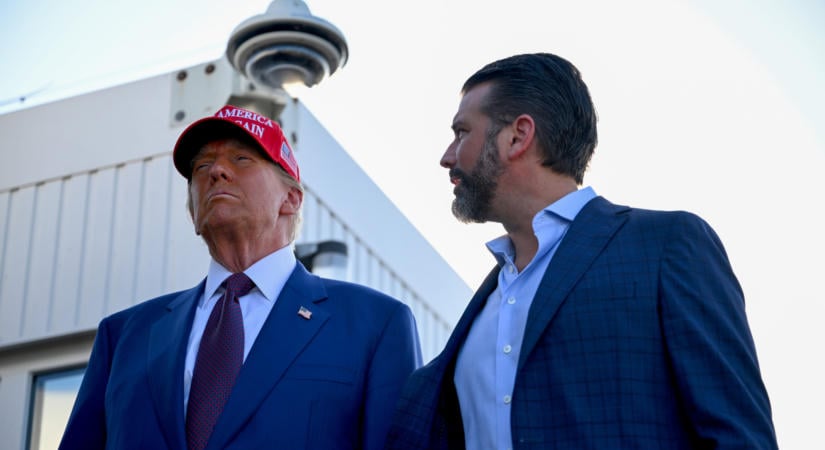 Hatalmas stratégiai hibát követett el Donald Trump - Saját fia is az elnök ellen fordult