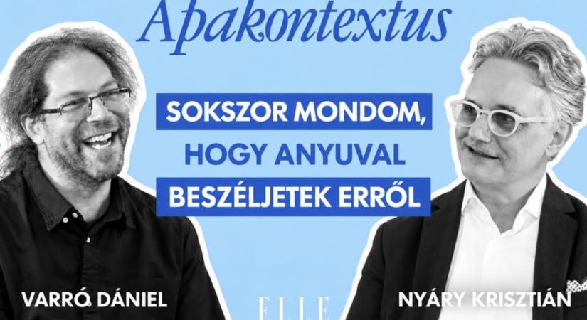 Varró Dániel az Apakontextus podcastban – „Jobb apukának éreztem magam, amikor kisebbek voltak”