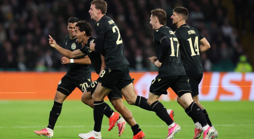 Celtic-Fradi: Arzani bombagóljával kétgólosra növelte előnyét a Ferencváros - videó