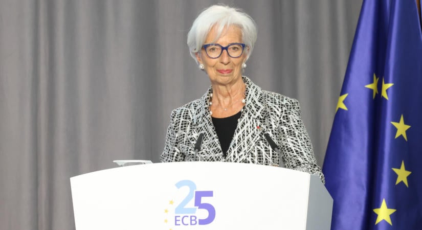 Christine Lagarde bejelentette, 2027-ben távozik az Európai Központi Bank éléről