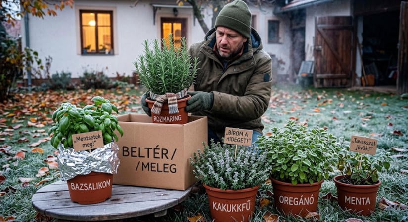 Rozmaring, bazsalikom, kakukkfű, zsálya: melyiket viszi el az első fagy?