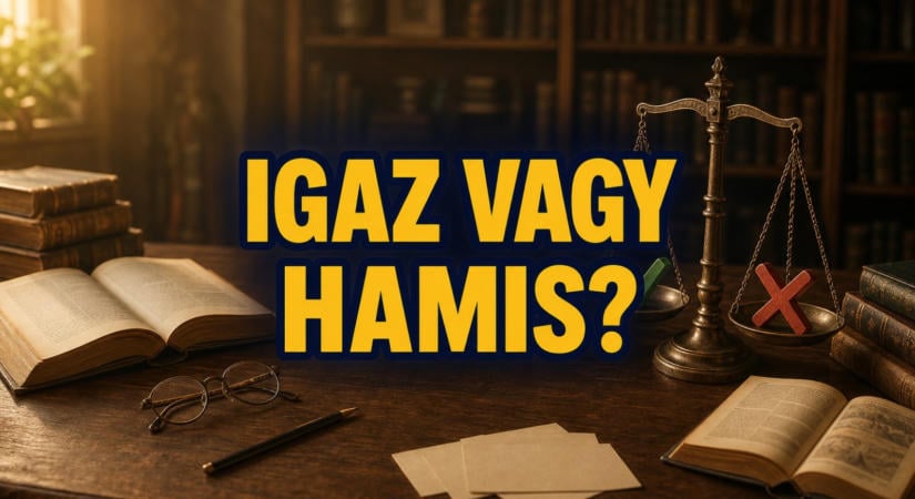 Igaz vagy hamis kvíz? 5 kérdés, amiből kevesen tudnak négyre jól válaszolni