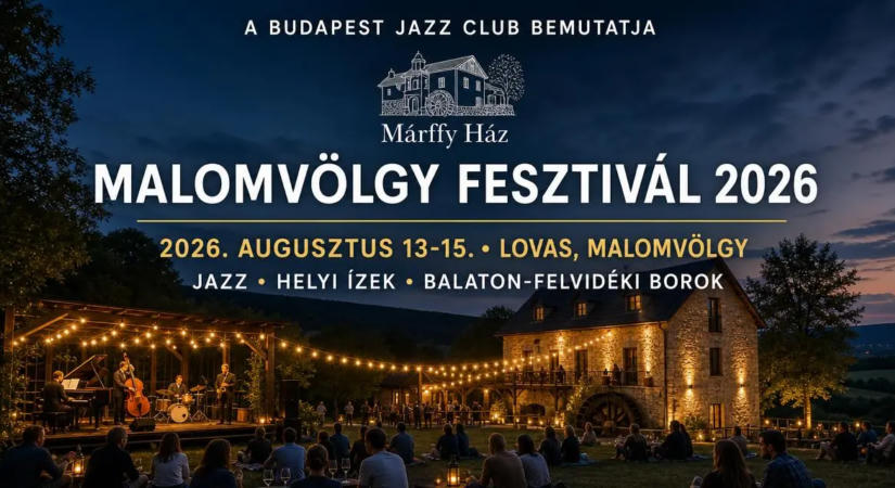 Neves dzsessz- és világzenei előadók érkeznek a lovasi Malomvölgy Fesztiválra