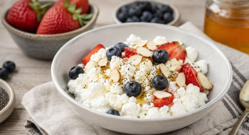 Meglepő hatása lehet a cottage cheese rendszeres fogyasztásának