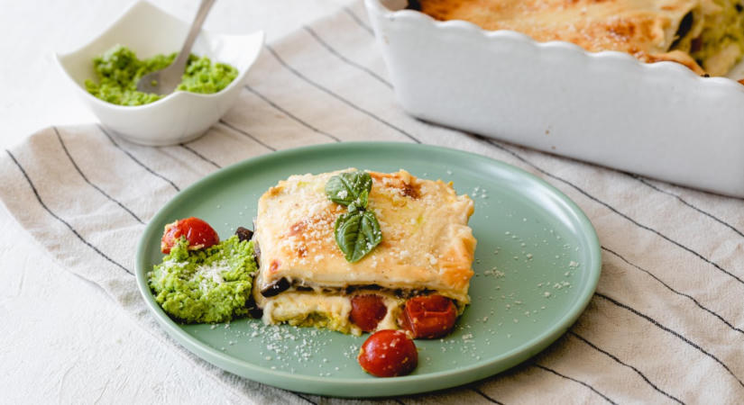 Húsmentesen is tökéletes ez a lasagne recept