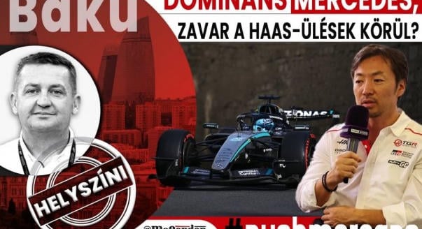 Helyszíni: Domináns Mercedes, zavar a Haas-ülések körül?