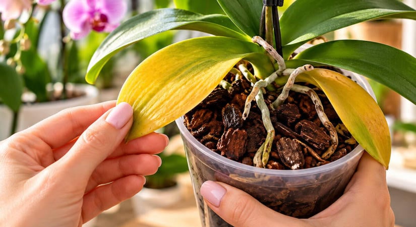 Sárgul az orchideád levele? Ez a 4 dolgot rontod el!