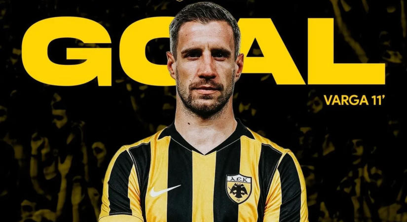 Videó: Varga Barnabás duplázott, Vitális gólpasszt adott Görögországban
