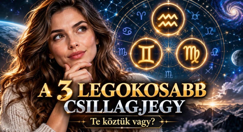 Ez a 3 csillagjegy a legokosabb a világon, te köztük vagy?