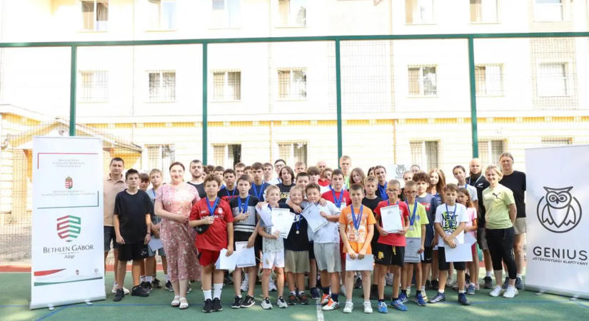 Érem- és oklevélátadóval zárult a IX. Bereg-vidéki Sporttábor