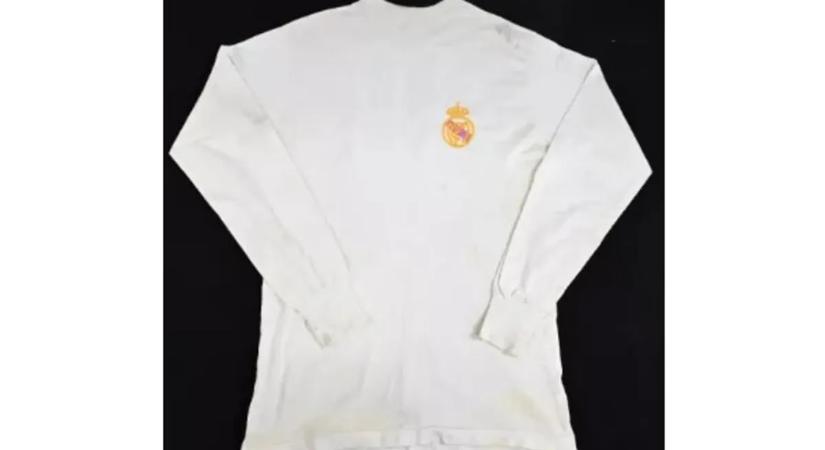 Árverésen Puskás Ferenc eredeti Real Madrid-meze