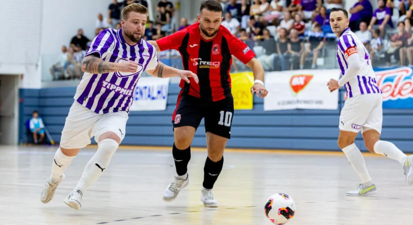 Harmadik meccsét is megnyerte az Újpest, továbbjutott a futsal BL-ben