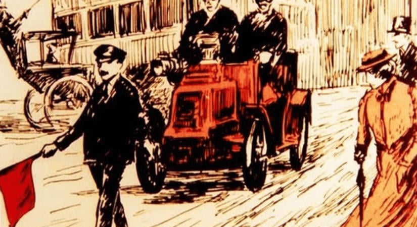 Az autó megszületett, a törvény pedig pórázra tette