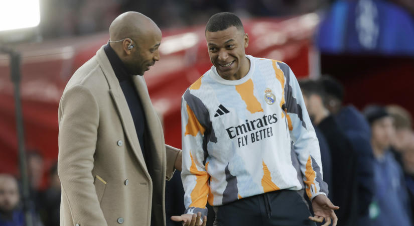 „Nézzenek utána…!” – Thierry Henry megvédte Mbappét az Aranylabda-vitában