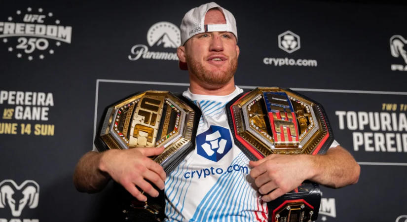 Justin Gaethje: Ilia Topurian „nagyon könnyen kiszámítható” volt a UFC Fehér Ház gálán