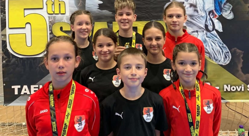 Egy arany és három ezüst Szerbiából