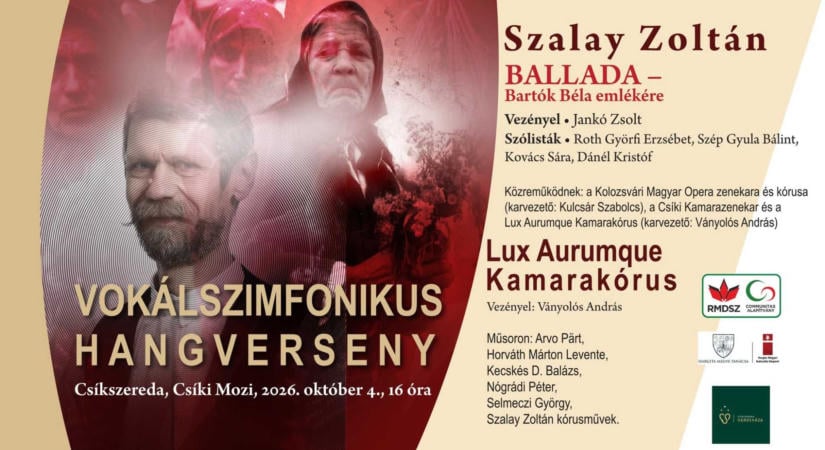 Bartók Béla és Kallós Zoltán emléke előtt tiszteleg Szalay Zoltán új zeneműve
