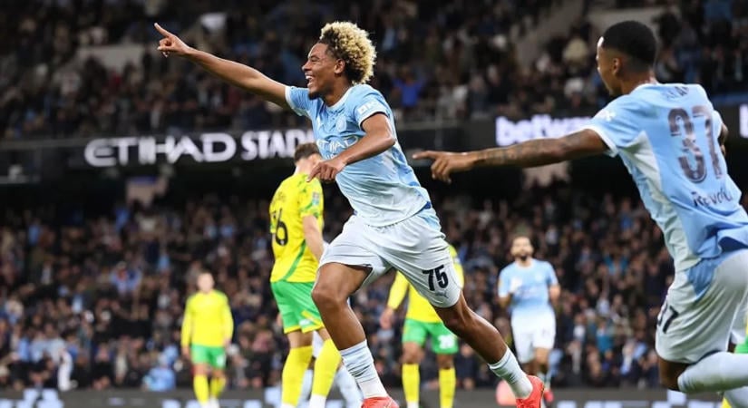 17 évesen duplázott az első felnőttmeccsén, a Manchester City simán továbbjutott