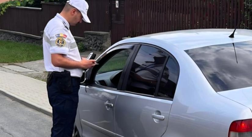 Hargita megye: mintegy 16 ezer lejre büntettek a rendőrök egy délelőtti ellenőrzés során