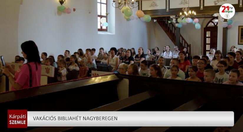 Vakációs bibliahét Nagyberegen (videó)