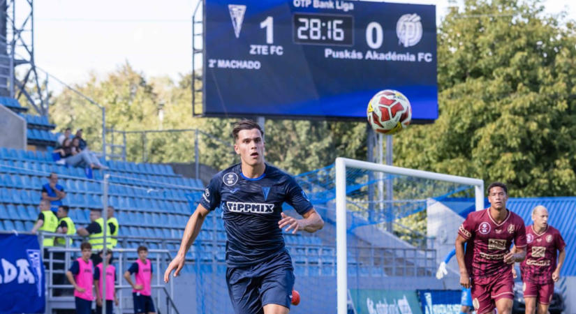 A ZTE FC edzője szerint a tabella még nem tükrözi csapata valós erejét
