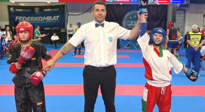 Remekeltek a Békés megyei harcművészek a kick-box világbajnokság csütörtöki napján